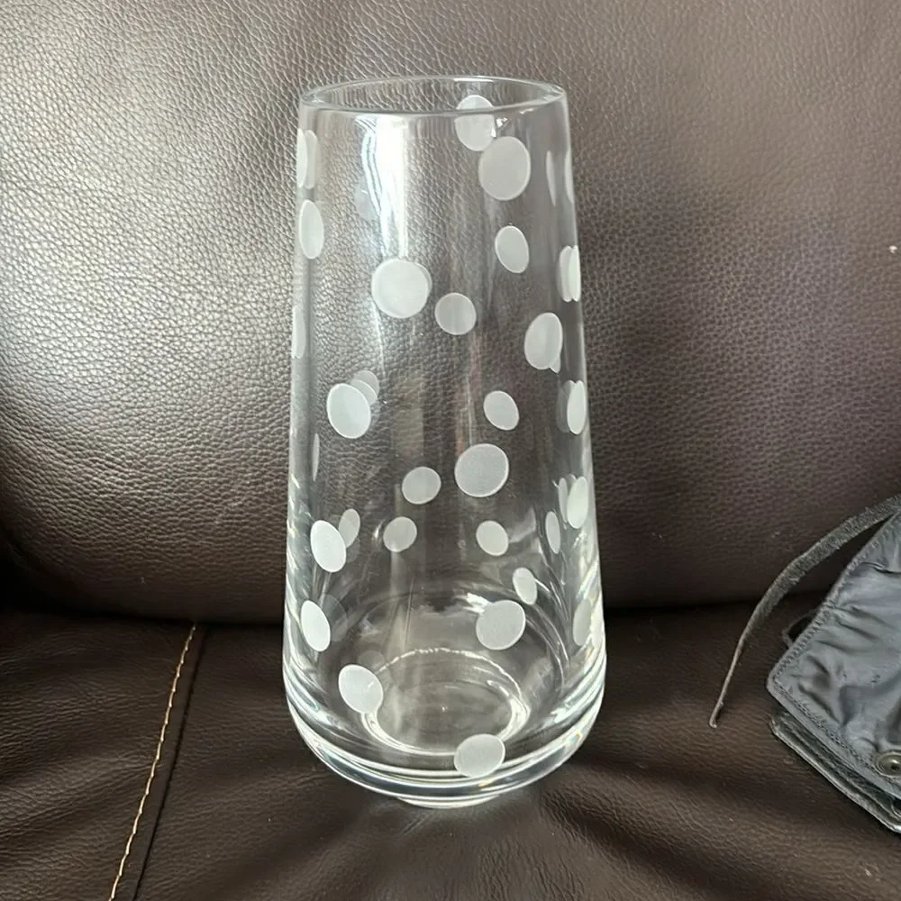 kate spade Lennox full led “Chelsea Plaza” Chrystal Vase